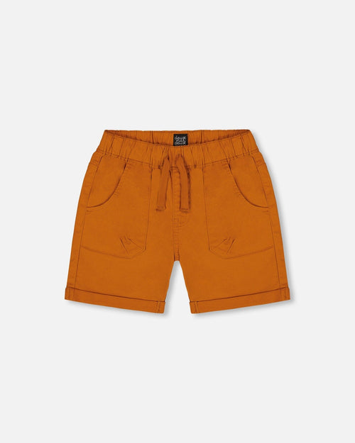 Stretch Twill Short Vibrant Orange - G30YB27_845