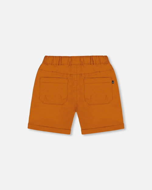 Stretch Twill Short Vibrant Orange - G30YB27_845