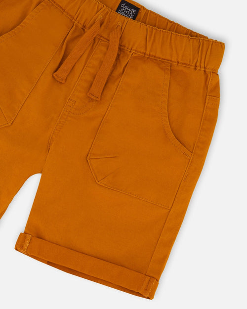 Stretch Twill Short Vibrant Orange - G30YB27_845