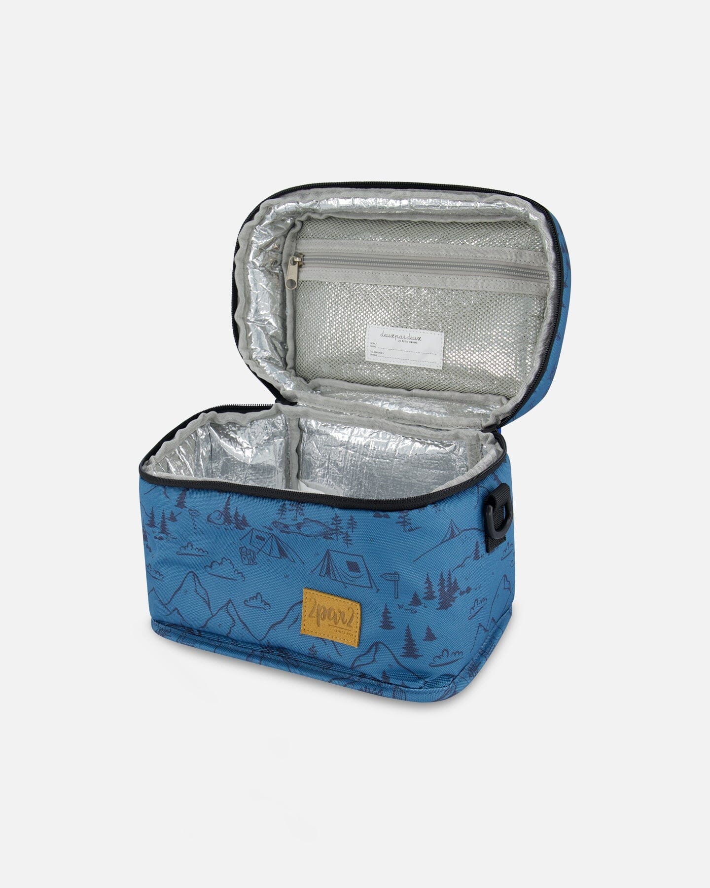 Lunch Box Blue Camping Print - G30ZBL_021