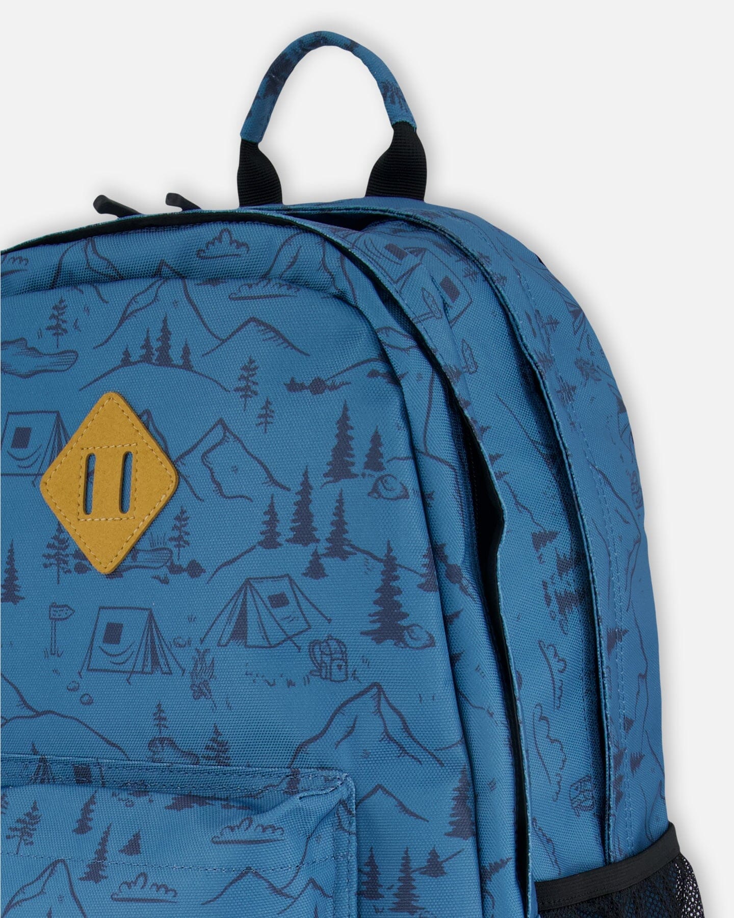 Backpack Blue Camping Print - G30ZSD_021