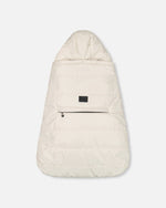 3-In-1 Multifunction Cover For Car Seat, Stroller, And Baby Carrier In Off-White - H10A403_165