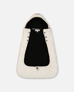 3-In-1 Multifunction Cover For Car Seat, Stroller, And Baby Carrier In Off-White - H10A403_165