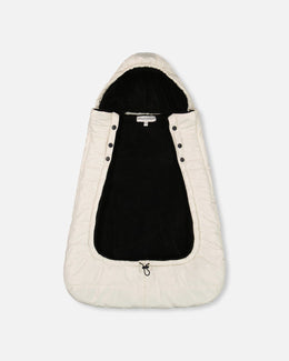 3-In-1 Multifunction Cover For Car Seat, Stroller, And Baby Carrier In Off-White - H10A403_165