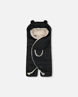 Snugly Baby Wrap Designed For Car Seat And Stroller Black - H10A404_999