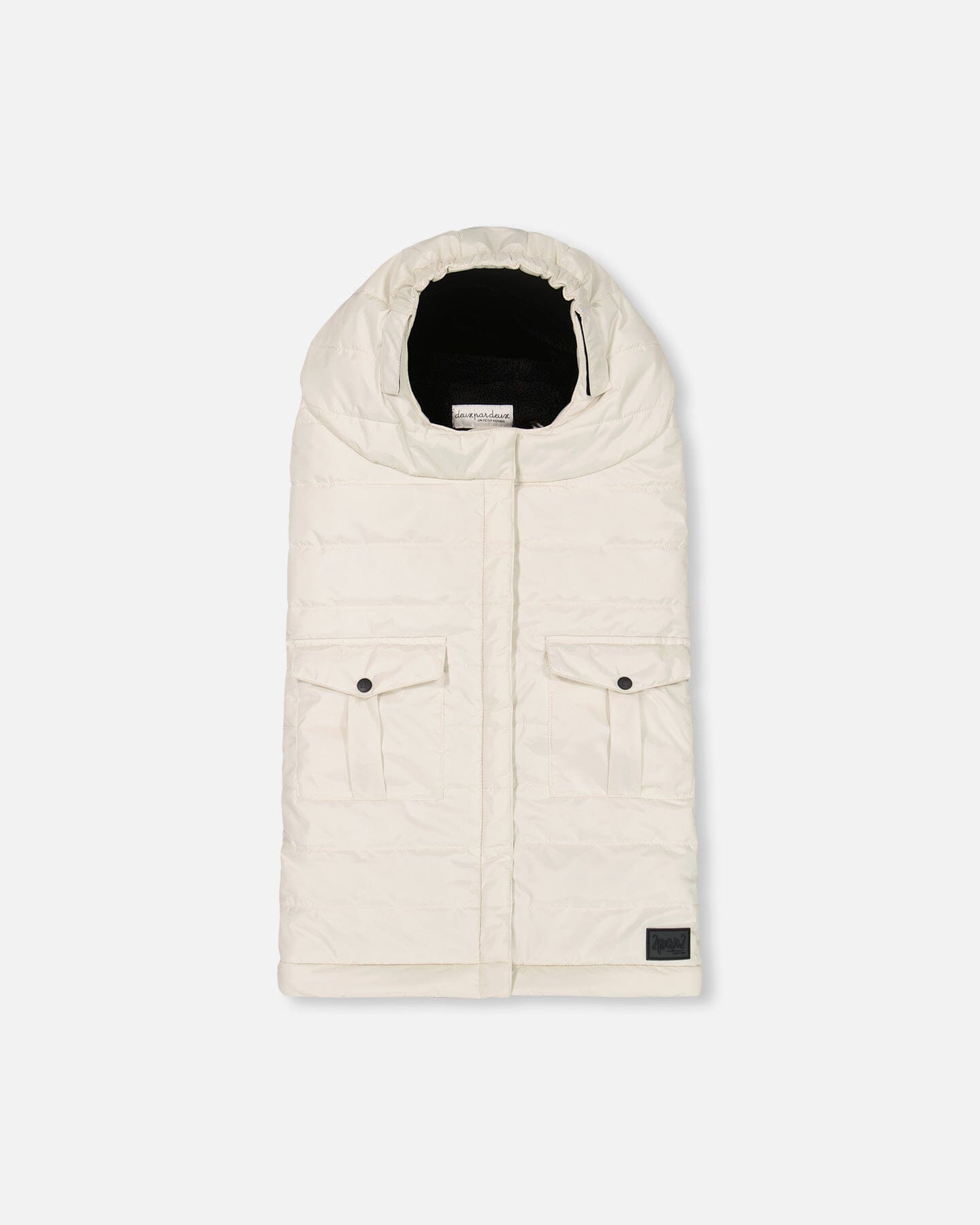 Evolutive Baby Footmuff Designed For Car Seat And Stroller Off-White - H10A405_165