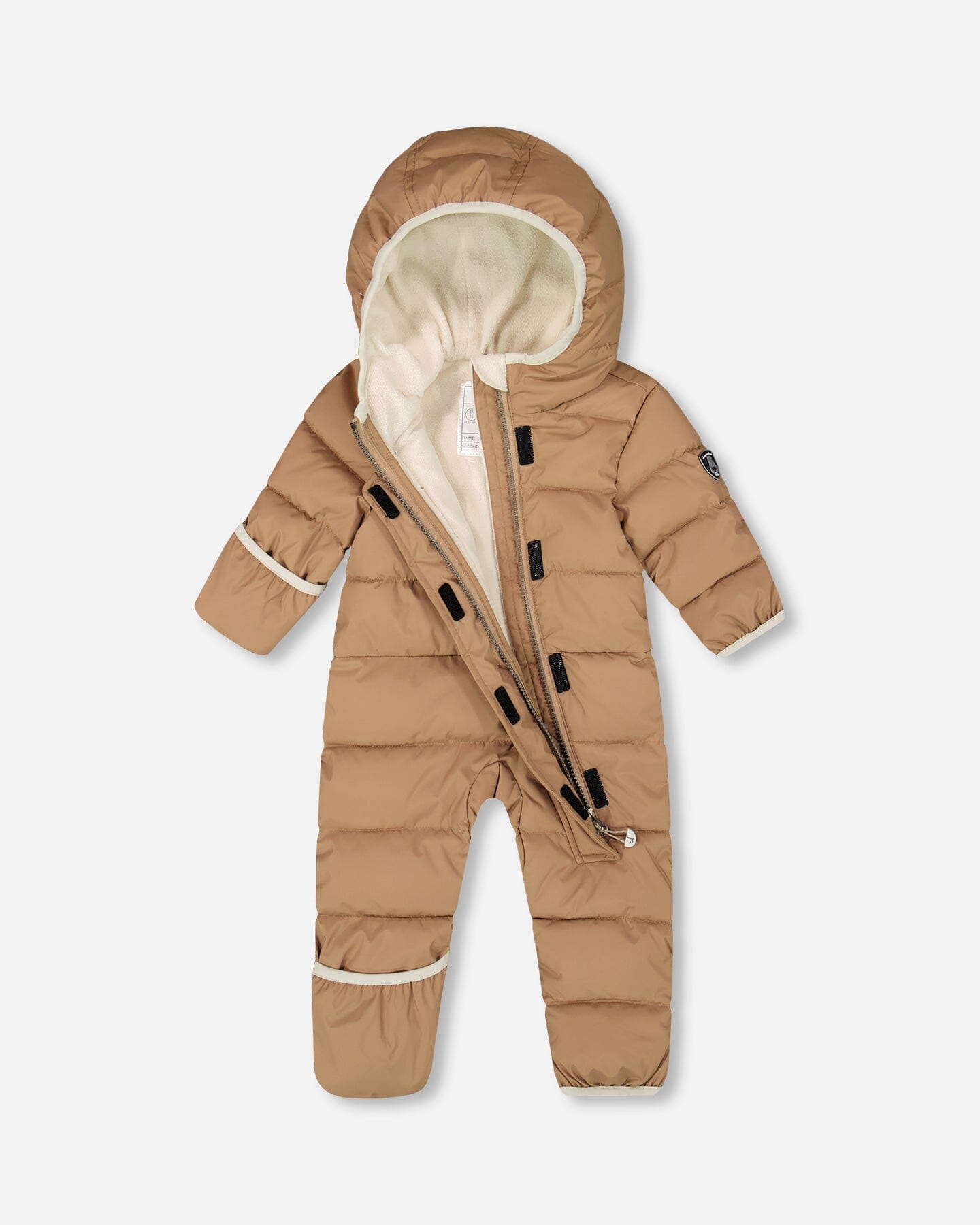 One-Piece Baby Cloud Compressible Snowsuit Designed For Car Seat