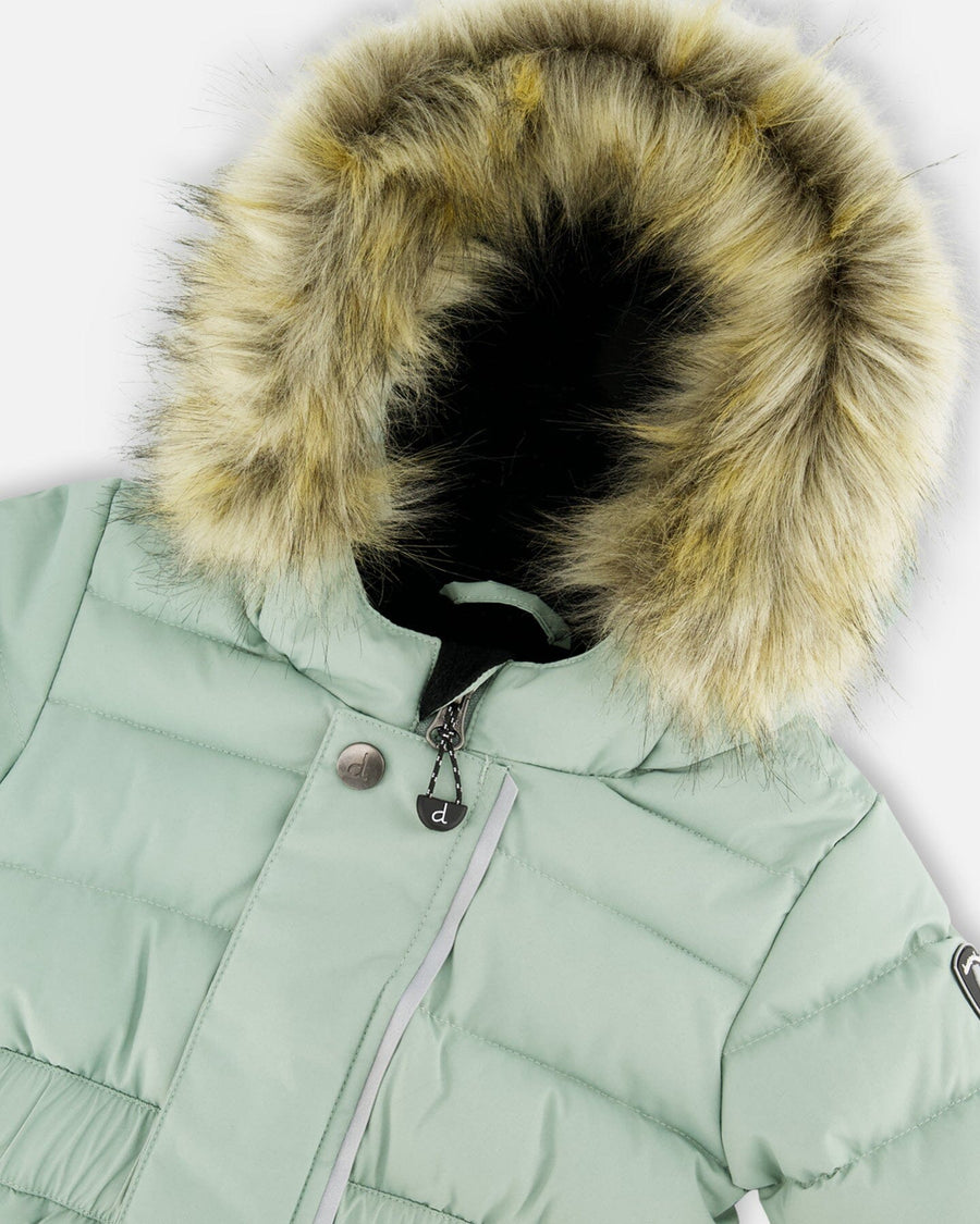 One-Piece Baby Original Puffy Snowsuit Sage Green - H10B702_340