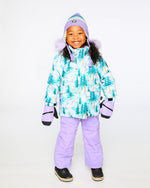 Two-Piece Discover Snowsuit Lavender Snowsuits Deux par Deux 