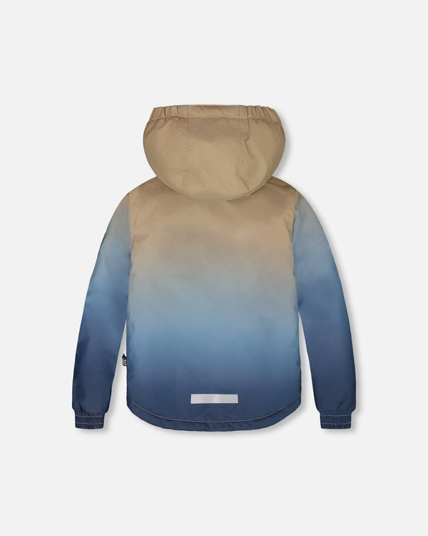 Two-Piece Chill Outerwear Set With Light Insulation Navy Blue - H10MB10_479