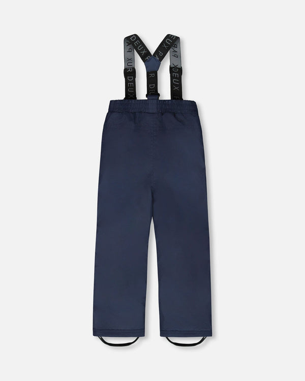 Two-Piece Chill Outerwear Set With Light Insulation Navy Blue - H10MB10_479