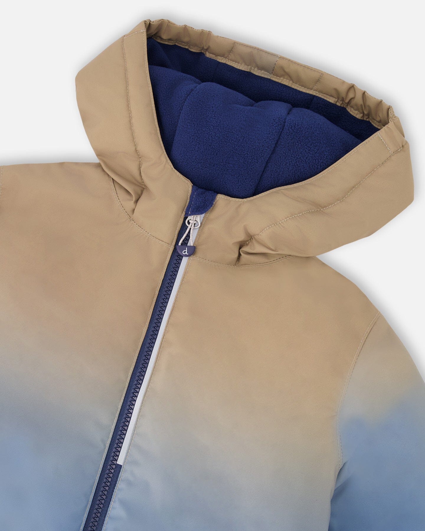 Two-Piece Chill Outerwear Set With Light Insulation Navy Blue - H10MB10_479