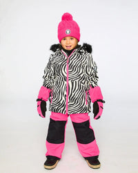Two-Piece Play Snowsuit Fuchsia Snowsuits Deux par Deux 
