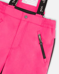 Two-Piece Play Snowsuit Fuchsia Snowsuits Deux par Deux 