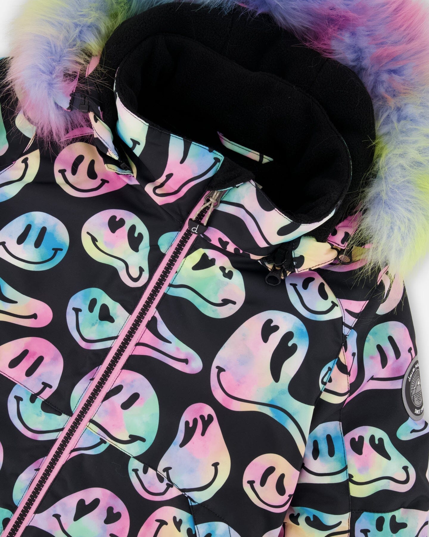 Two-Piece Play Snowsuit With Printed Jacket Pink - H10PG81_624