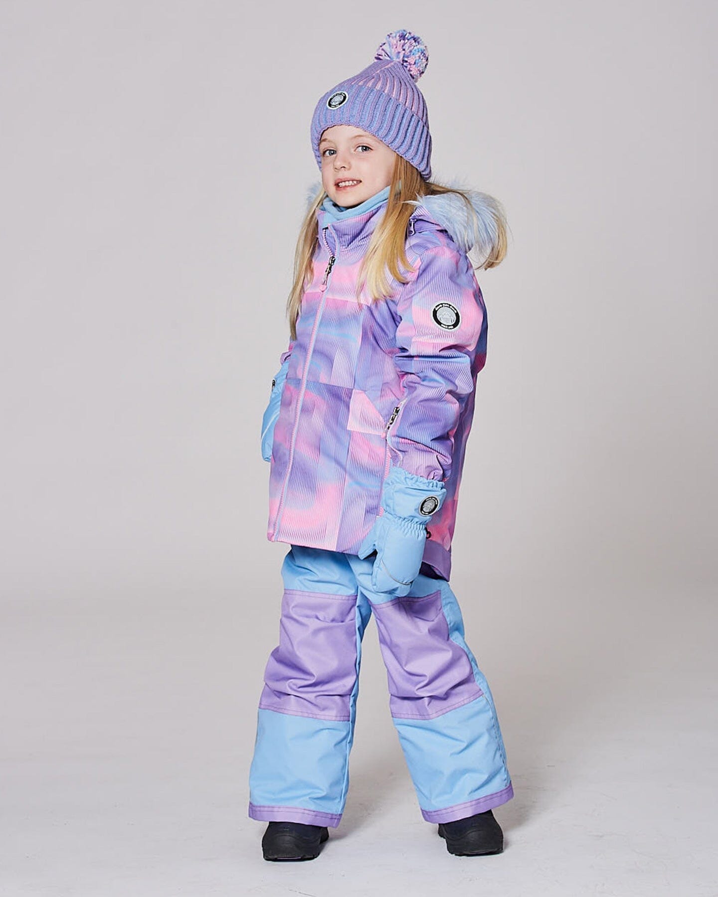Two-Piece Play Snowsuit Light Blue - Deux par Deux