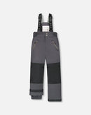 Solid Play Snow Pants Dark Gray - H10T200_987