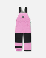 Solid Play Overall Snow Bib Purple - H10T220_519
