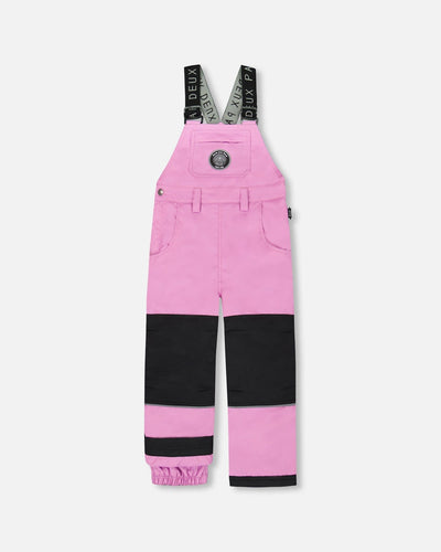 Solid Play Overall Snow Bib Purple - H10T220_519