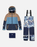 Two-Piece Teknik Snowsuit Blue Mountains - H10TB50_024