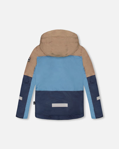 Two-Piece Teknik Snowsuit Blue Mountains - H10TB50_024