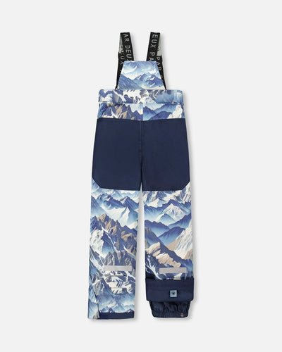 Two-Piece Teknik Snowsuit Blue Mountains - H10TB50_024