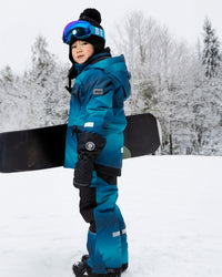 Two-Piece Teknik Snowsuit Teal Gradient - H10TB50_028