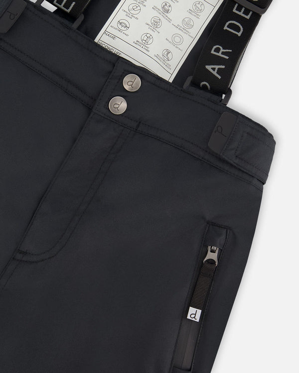 Two-Piece Teknik Snowsuit Brown And Black - H10TB50_999