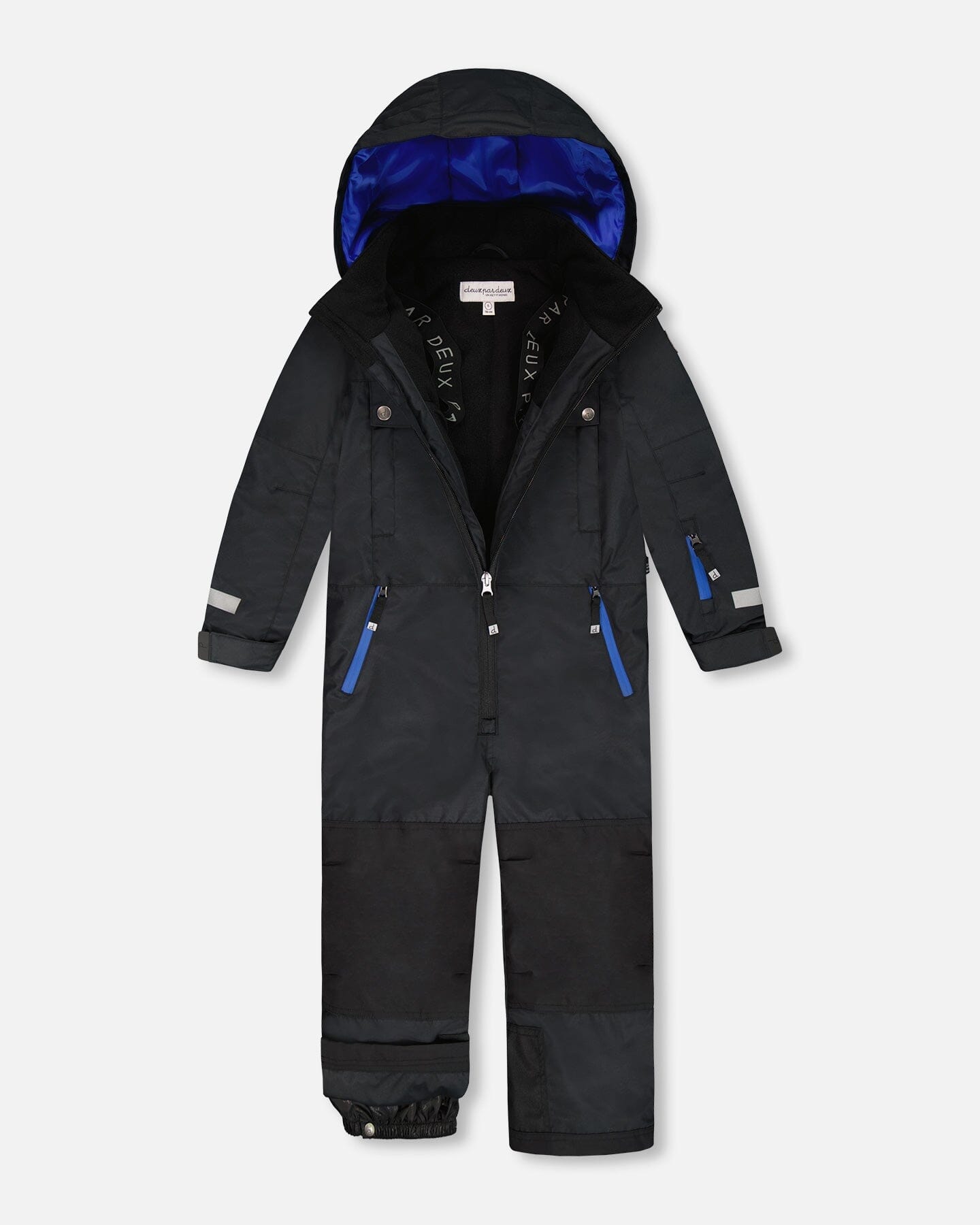 Solid One-Piece Teknik Snowsuit Black - H10TB76_999