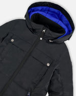 Solid One-Piece Teknik Snowsuit Black - H10TB76_999