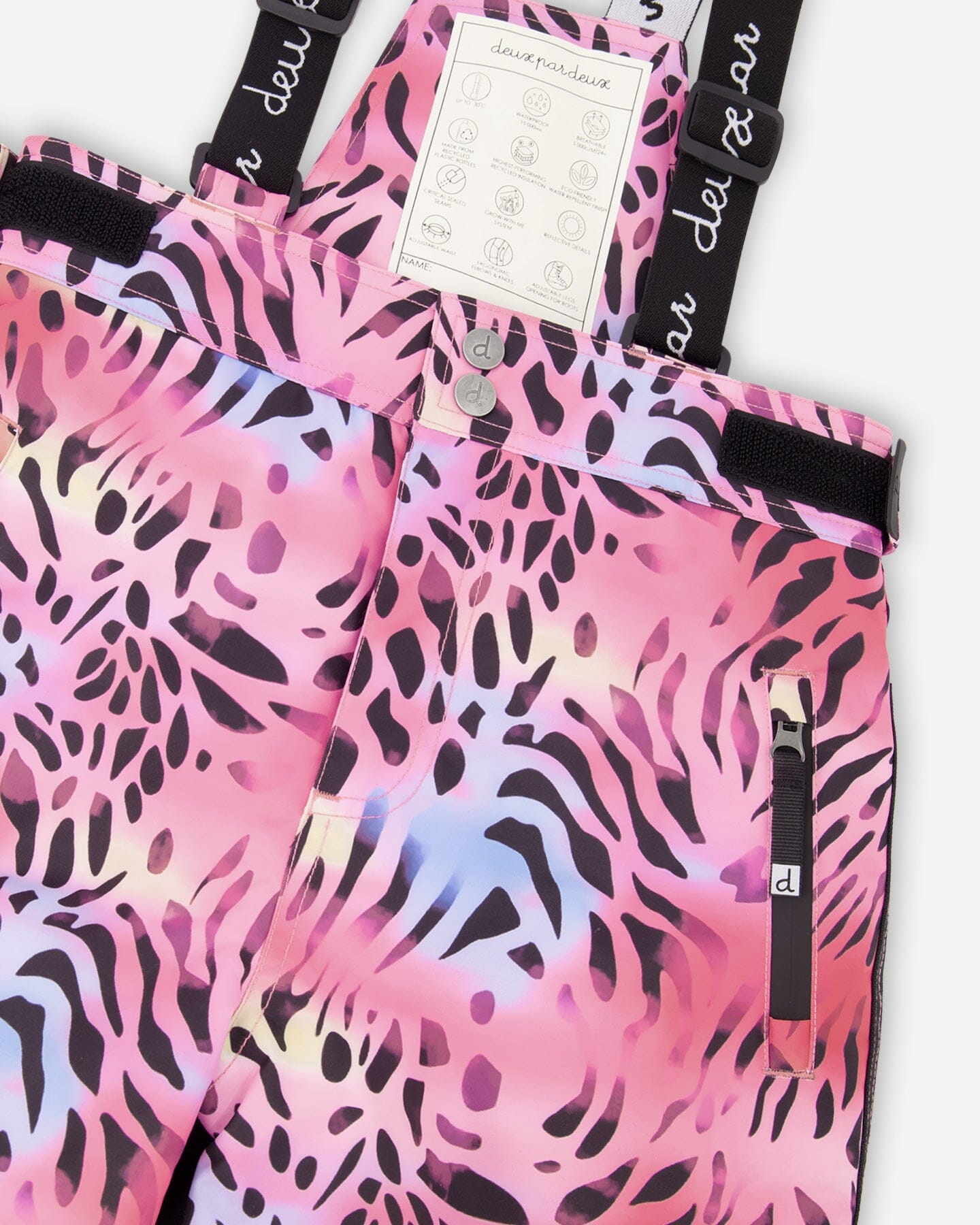 Two-Piece Teknik Snowsuit Multicolor Leopard And Zebra - H10TG26_093