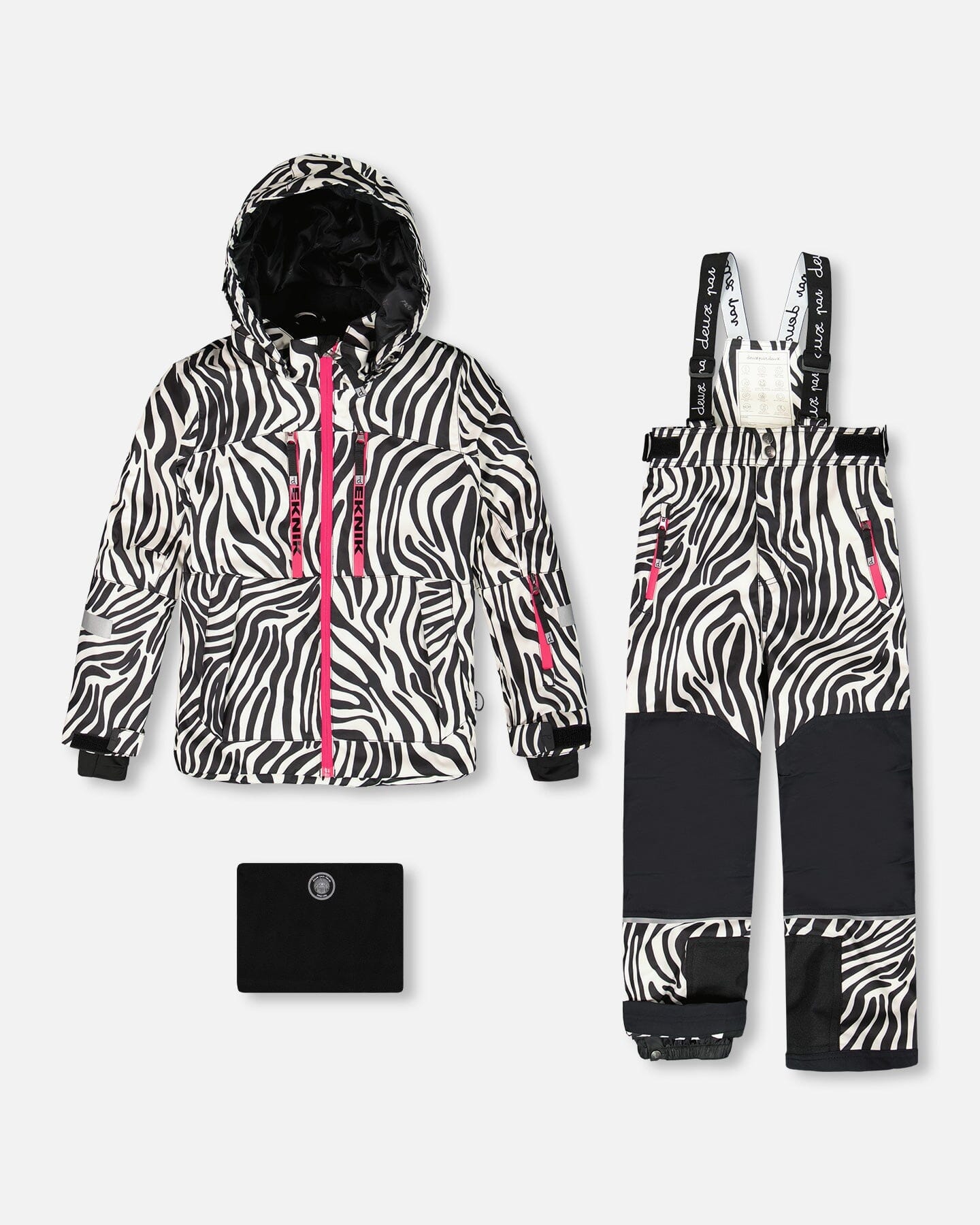 Two-Piece Teknik Snowsuit Zebra Print - Deux par Deux