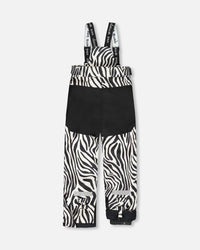 Two-Piece Teknik Snowsuit Zebra Print - H10TG26_094