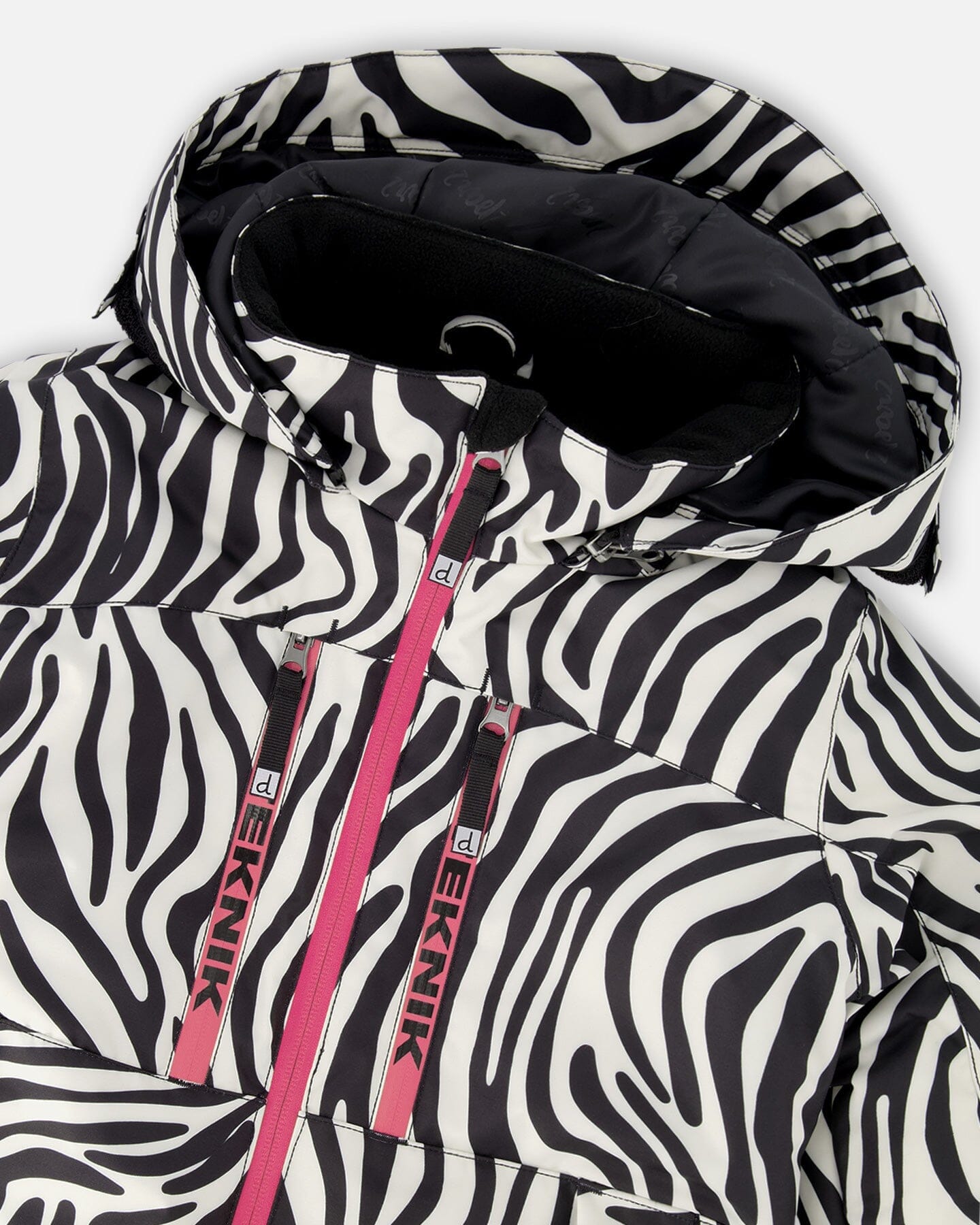 Two-Piece Teknik Snowsuit Zebra Print - H10TG26_094