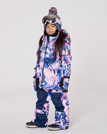 Two-Piece Teknik Snowsuit Pink And Blue Marble - H10TG92_007