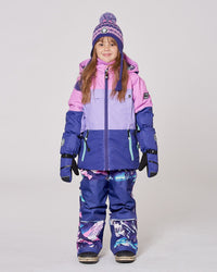 Two-Piece Teknik Snowsuit Purple Mountain Print - H10TG92_015