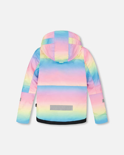 Two-Piece Teknik Snowsuit Rainbow Gradient - H10TG93_019