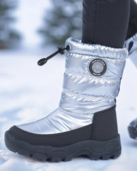 Winter Boots Silver Winter Boots Deux par Deux 