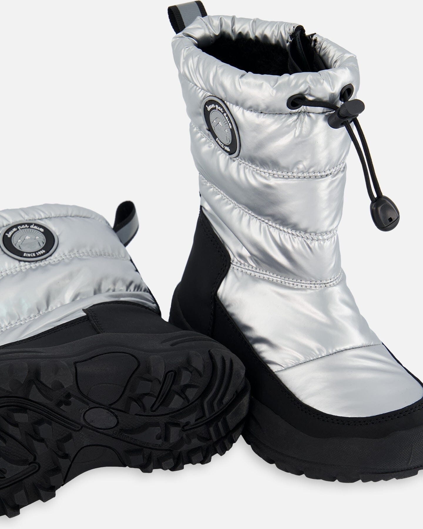 Winter Boots Silver - Deux par Deux