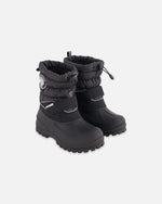 Winter Boots Solid Black Winter Boots Deux par Deux 