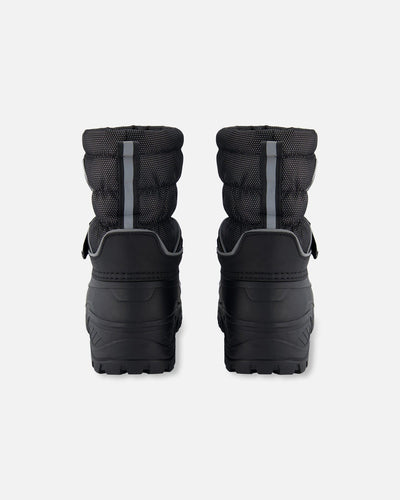 Winter Boots Solid Black Winter Boots Deux par Deux 