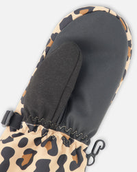 Winter Mittens Teknik Beige Leopard - H10XM201_042