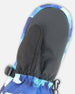 Winter Mittens Teknik Teal Blue Camouflage - H10XM201_189