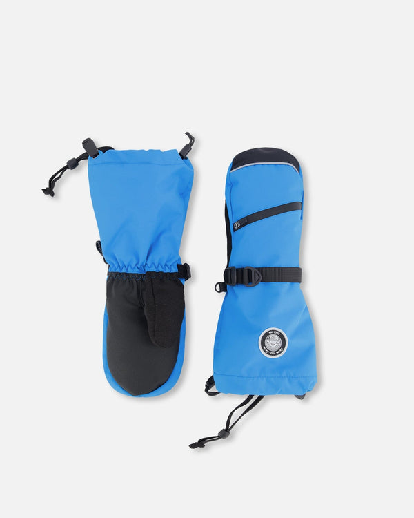 Winter Mittens Teknik Blue Winter Accessories Deux par Deux 