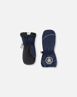 Winter Mittens Play Navy Blue - H10XM202_479