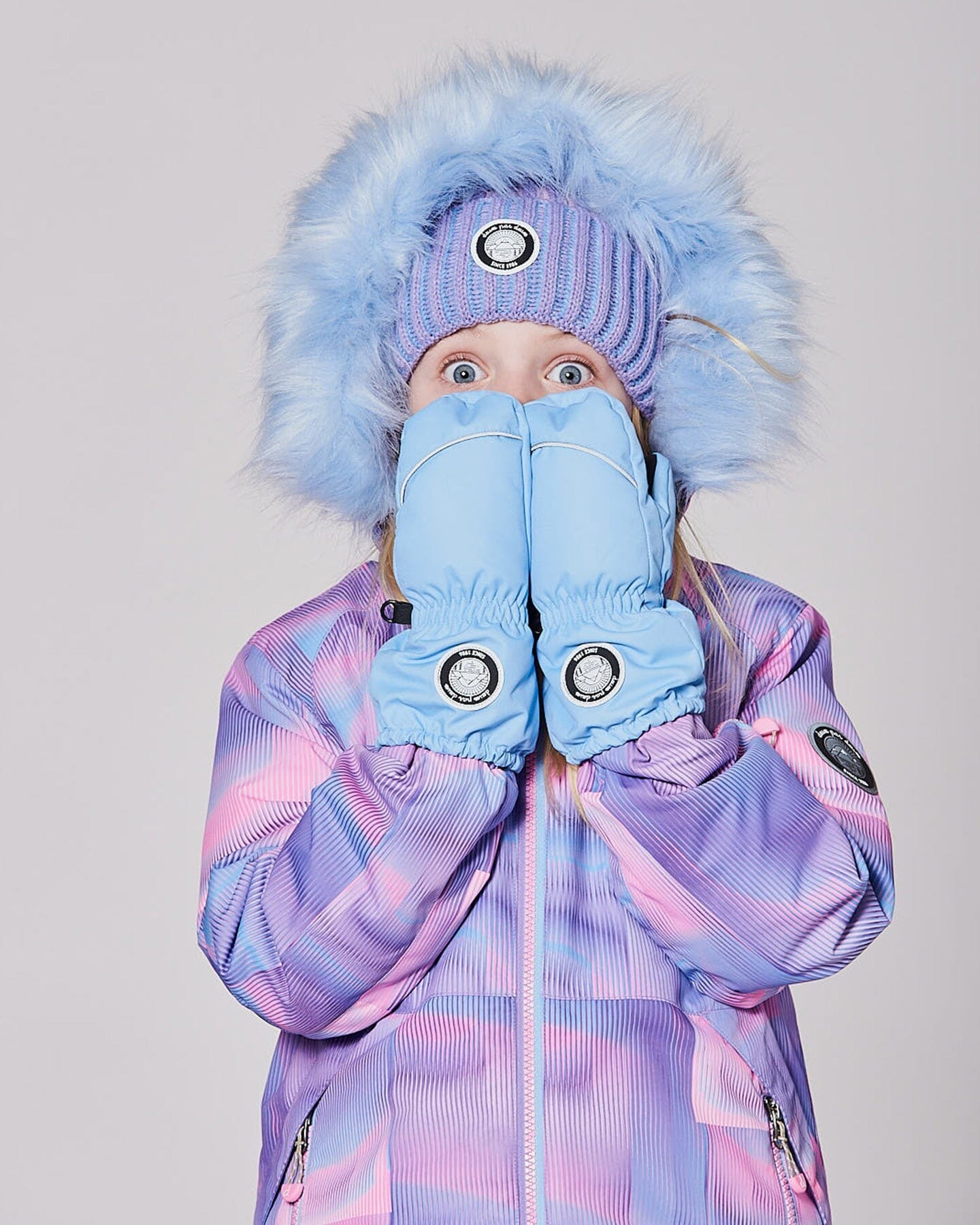 Winter Mittens Play Light Blue - H10XM202_588