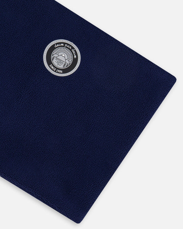 Polar Fleece Neckwarmer Navy Blue - H10XTU_479