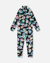 Two-Piece Thermal Underwear Set Smiley Face Girl - H10Y600_018