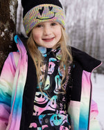 Two-Piece Thermal Underwear Set Smiley Face Girl - H10Y600_018