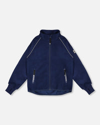 Mid-Layer Teknik Jacket Navy Blue - H10Y900_479